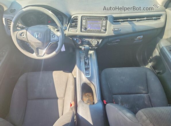 3CZRU5H3XHM704555 2017 HONDA HR-V Green Dashboard view