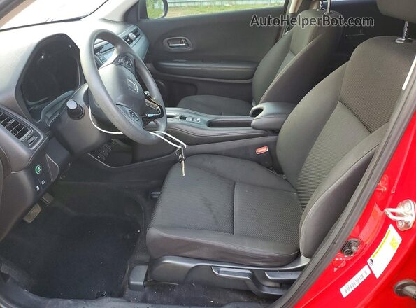 3CZRU5H3XHM722456 2017 HONDA HR-V Red წინა სალონის ხედი