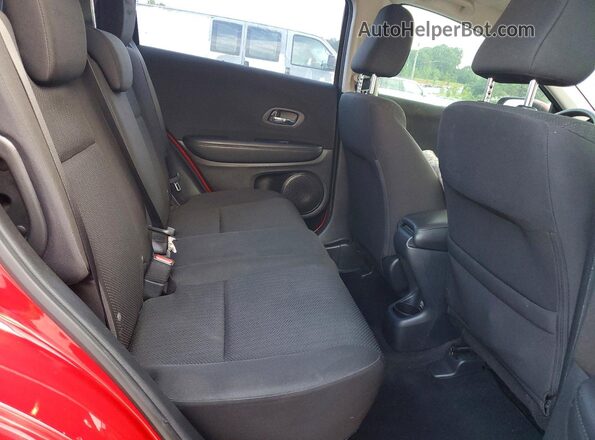 3CZRU5H3XHM722456 2017 HONDA HR-V Red უკანა სავარძლების ხედი