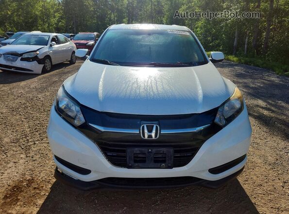 3CZRU5H3XJM101028 2018 HONDA HR-V White Widok z przodu