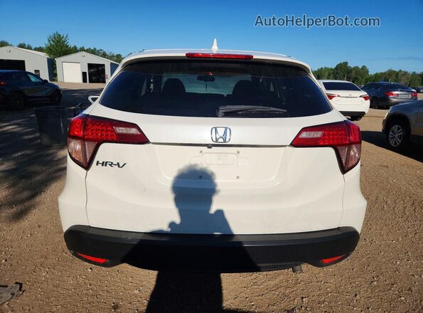 3CZRU5H3XJM101028 2018 HONDA HR-V White Widok z tyłu