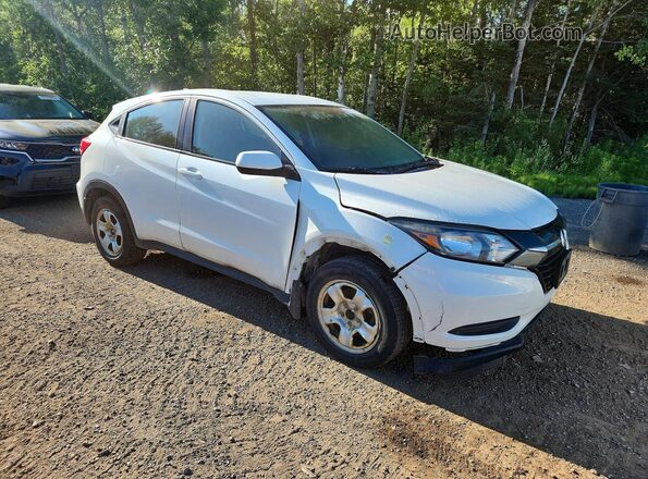 3CZRU5H3XJM101028 2018 HONDA HR-V White Przód prawy