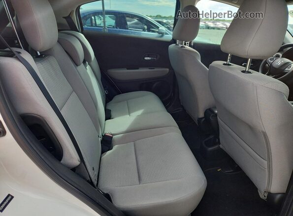 3CZRU5H3XLM702927 2020 HONDA HR-V Белый Вид задней части салона