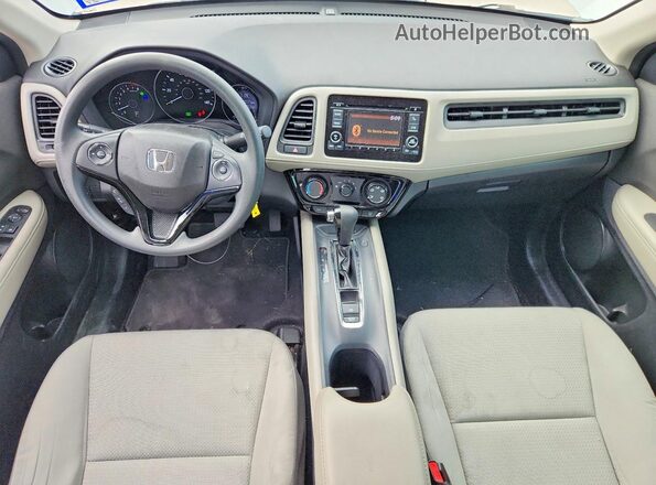 3CZRU5H3XLM702927 2020 HONDA HR-V Белый Вид панели приборов