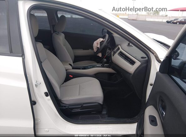 3CZRU5H3XMM722287 2021 HONDA HR-V White Vista interior delantera