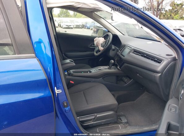 3CZRU5H50JM707133 2018 HONDA HR-V Blue Вид салону спереду