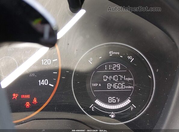 3CZRU5H50JM707133 2018 HONDA HR-V Blue Вид задніх сидінь