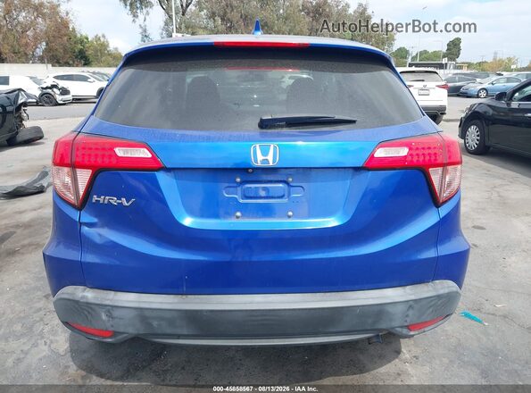 3CZRU5H50JM707133 2018 HONDA HR-V Blue 