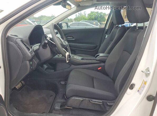 3CZRU5H50MM723062 2021 HONDA HR-V White Front interior view