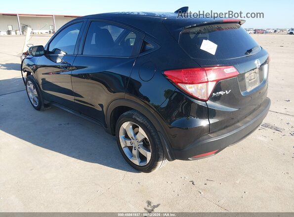 3CZRU5H52HG703545 2017 HONDA HR-V Black Trasero izquierdo