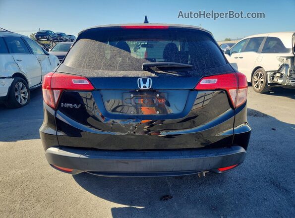 3CZRU5H52HG709846 2017 HONDA HR-V Black Հետևի տեսք