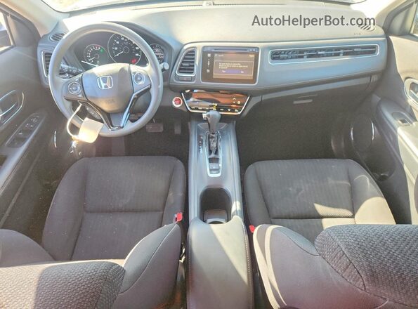 3CZRU5H52HG709846 2017 HONDA HR-V Black Առջևի վահանակի տեսք
