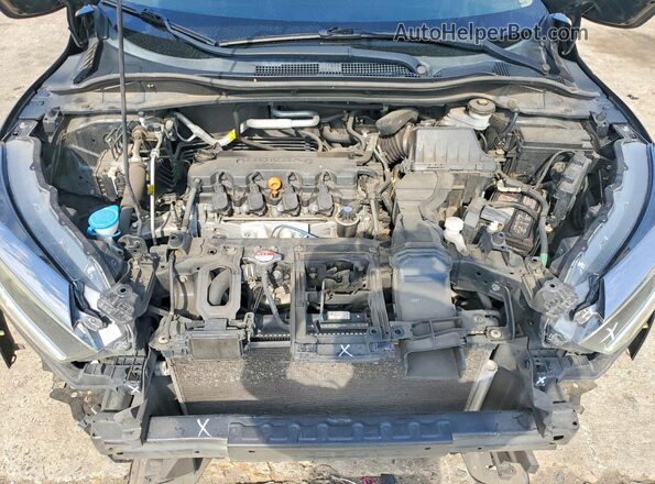 3CZRU5H52KM716644 2019 HONDA HR-V Black Widok wnętrza z tyłu