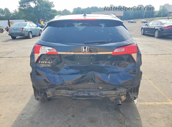 3CZRU5H52KM716644 2019 HONDA HR-V Black Widok z tyłu