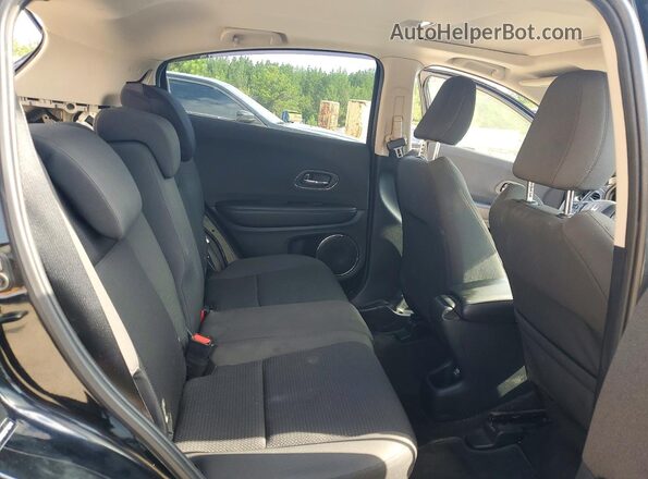 3CZRU5H52KM716644 2019 HONDA HR-V Black Widok tylnych siedzeń