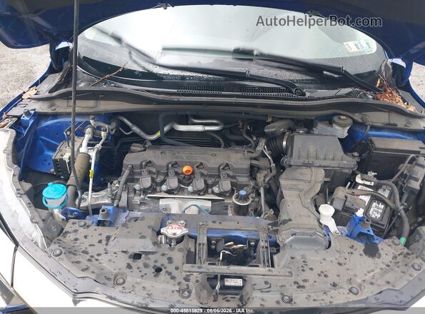 3CZRU5H52MM705095 2021 HONDA HR-V Blue Widok z tyłu