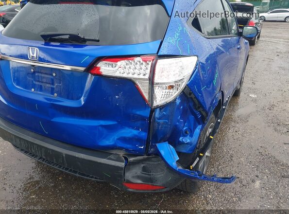 3CZRU5H52MM705095 2021 HONDA HR-V Blue Widok z przodu