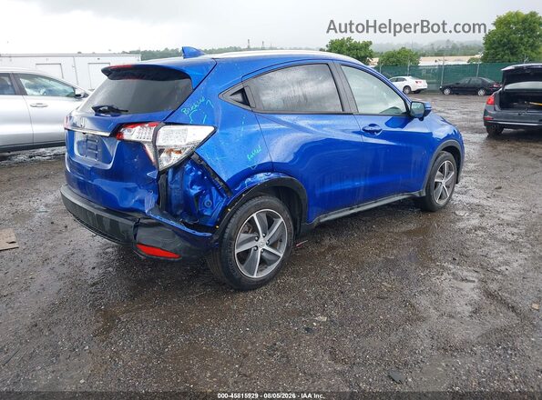 3CZRU5H52MM705095 2021 HONDA HR-V Blue Tył prawy