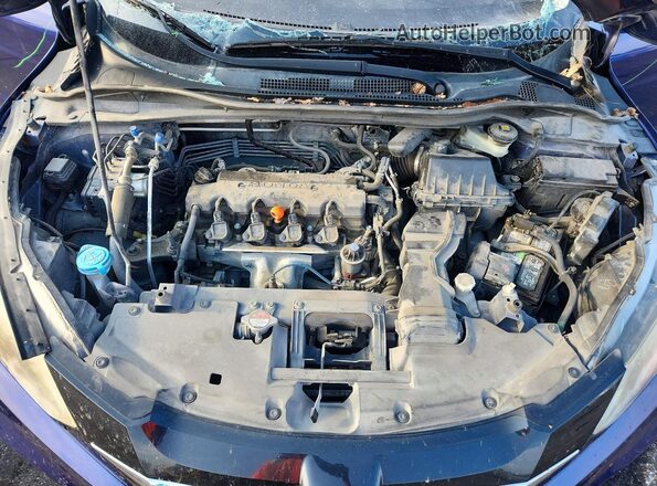 3CZRU5H53HM707881 2017 HONDA HR-V Blue Շարժիչի բաժամունքի տեսք