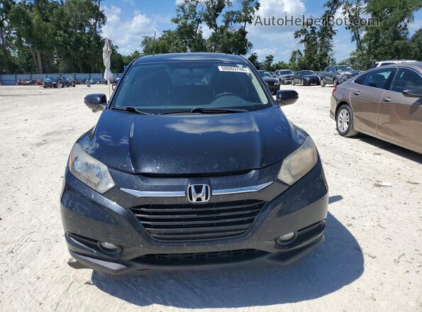 3CZRU5H53JM713895 2018 HONDA HR-V Black Front view