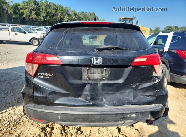 3CZRU5H53JM713895 2018 HONDA HR-V Black Rear view