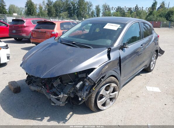 3CZRU5H54HM701538 2017 HONDA HR-V Gray Vista tres cuartos delantera izquierda