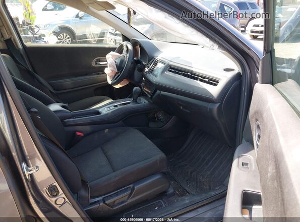 3CZRU5H54HM701538 2017 HONDA HR-V Gray Vista interior delantera