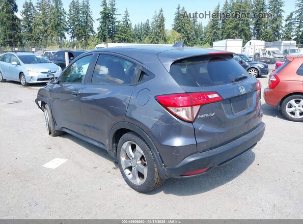 3CZRU5H54HM701538 2017 HONDA HR-V Gray Trasero izquierdo