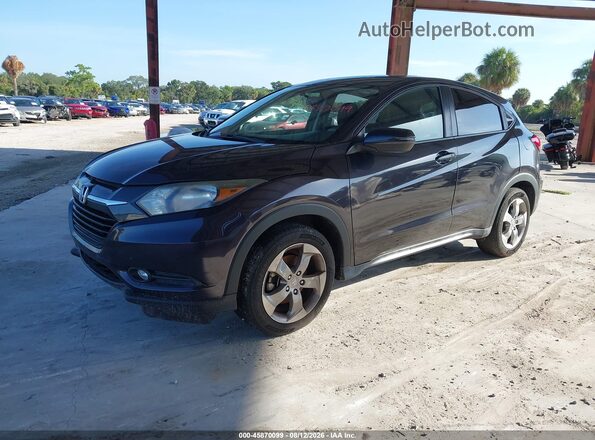 3CZRU5H54HM724754 2017 HONDA HR-V Gray წინა მარცხენა ხედი სამი მეოთხედიდან
