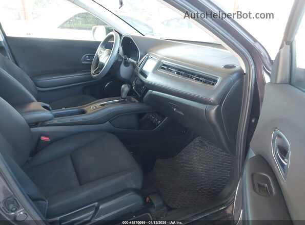 3CZRU5H54HM724754 2017 HONDA HR-V Gray წინა სალონის ხედი