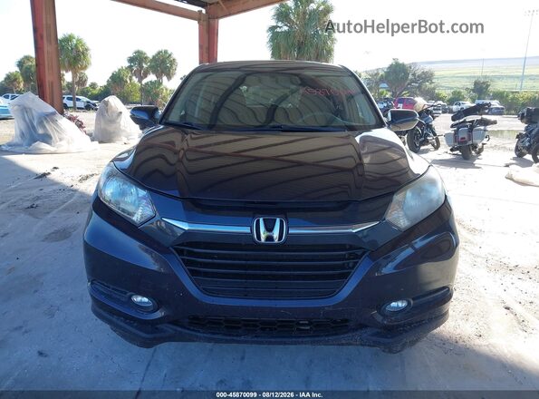 3CZRU5H54HM724754 2017 HONDA HR-V Gray ხელსაწყოთა პანელის ხედი