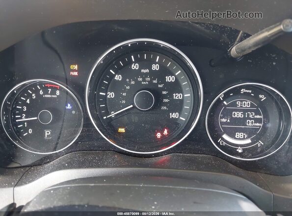 3CZRU5H54HM724754 2017 HONDA HR-V Gray უკანა სავარძლების ხედი