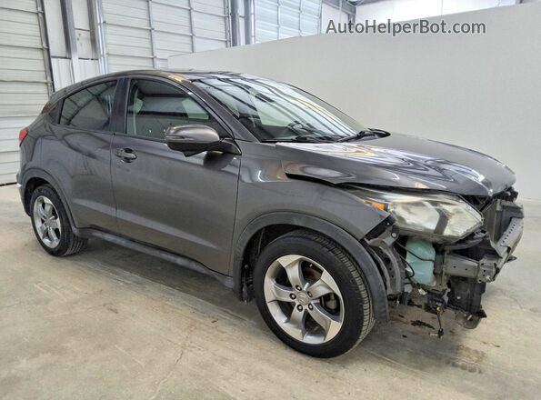 3CZRU5H54HM725077 2017 HONDA HR-V Gray Передня права чверть