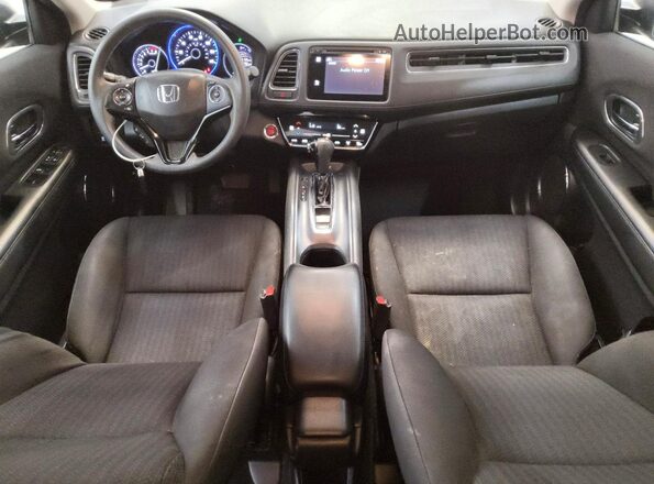 3CZRU5H54HM725077 2017 HONDA HR-V Gray Вид панелі приладів