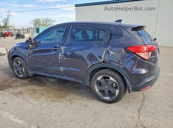 3CZRU5H54JM714649 2018 HONDA HR-V Gray Задня ліва чверть