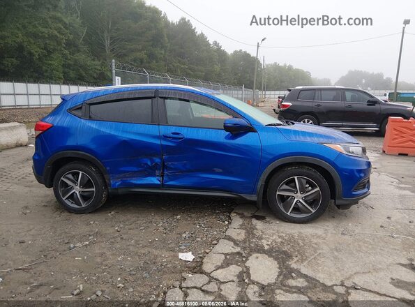 3CZRU5H54MM701193 2021 HONDA HR-V Blue Սալոնի հետևի տեսք