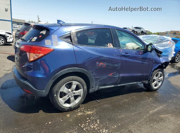 3CZRU5H55HG708481 2017 HONDA HR-V Blue უკანა მარჯვენა