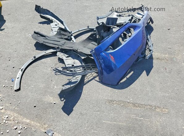 3CZRU5H55HG708481 2017 HONDA HR-V Blue ძრავის განყოფილების ხედი