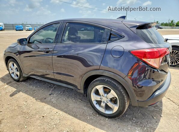 3CZRU5H55HM707073 2017 HONDA HR-V Черный Задняя левая четверть