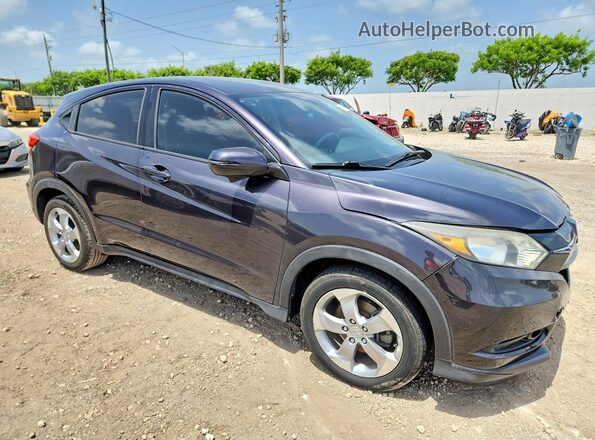 3CZRU5H55HM707073 2017 HONDA HR-V Черный Передняя правая четверть