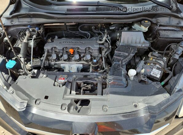 3CZRU5H55HM707073 2017 HONDA HR-V Черный Вид подкапотного пространства