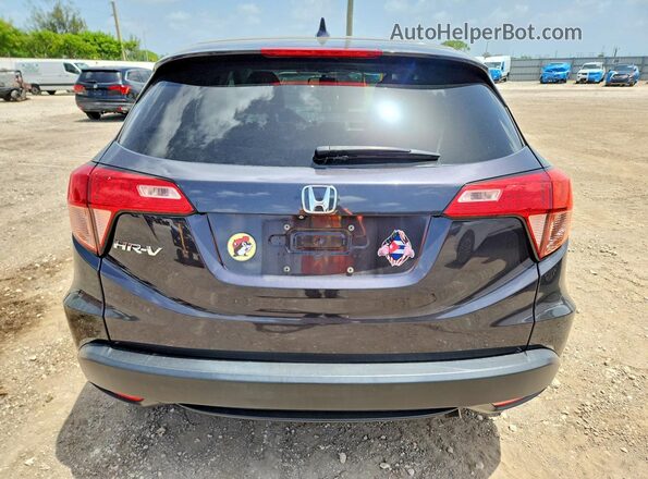 3CZRU5H55HM707073 2017 HONDA HR-V Черный Вид сзади