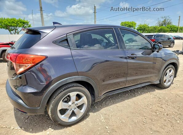 3CZRU5H55HM707073 2017 HONDA HR-V Черный Задняя правая четверть