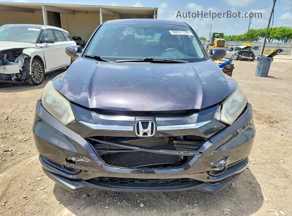 3CZRU5H55HM707073 2017 HONDA HR-V Черный Вид спереди