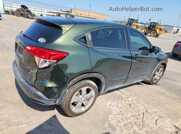 3CZRU5H55HM712824 2017 HONDA HR-V Green Задня права чверть