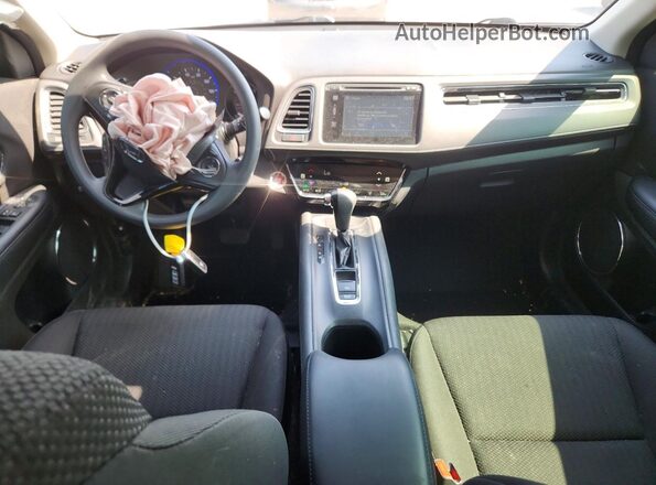 3CZRU5H55HM712824 2017 HONDA HR-V Green Вид панелі приладів