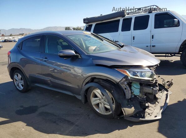 3CZRU5H55LM717580 2020 HONDA HR-V Gray Przód prawy