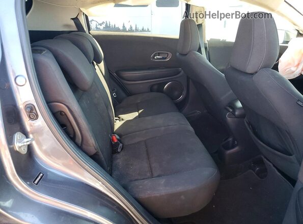 3CZRU5H55LM717580 2020 HONDA HR-V Gray Widok wnętrza z tyłu