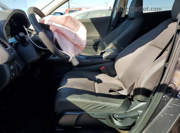 3CZRU5H55LM717580 2020 HONDA HR-V Gray Widok wnętrza z przodu