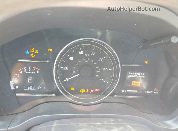 3CZRU5H55LM717580 2020 HONDA HR-V Gray Widok zestawu wskaźników